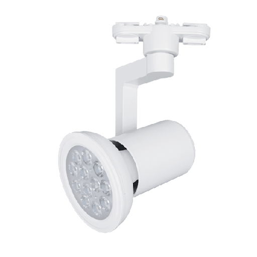 [93TL809/W] Rail d'éclairage ELMARK SKY TL809 2 lignes 1 x E27 230 V Blanc sans ampoules