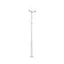 STAINLESS-W Truncated Mast - 3,5 / 4.5 / 6 m Camera Mast Set White