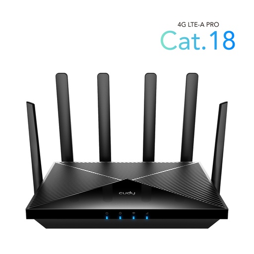 [LT18] Cudy LT18 Routeur Gigabit AX1800 Wi-Fi 6 Mesh 4G Cat18