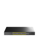 Cudy GS2028PS4-300W Switch PoE+ Gigabit manageable L2 à 24 ports avec 4 ports combo Gigabit, 300 W