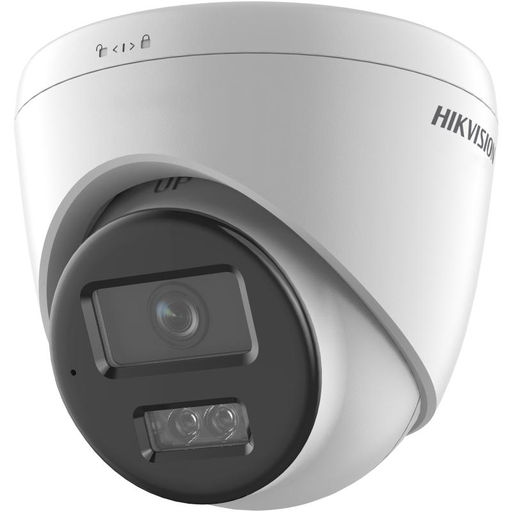 [DS-2CD1383G2-LIUF/SL] Caméra IP tourelle HIKVISION DS-2CD1383G2-LIUF/SL, plage de valeurs : 8 mégapixels - 2,8 mm, portée lumineuse hybride : 30 m | Audio bidirectionnel intégré, détection de mouvement 2.0 | PoE