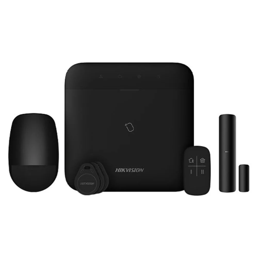 [DS-PWA96-Kit-WE-BK] Hikvision DS-PWA96-Kit-WE-BK  Black Color Wireless Alarm Kit