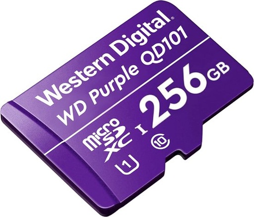 [WDD0128G1P0C] Western Digital WD Purple 256GB microSDXC Class C10 For Surveillance