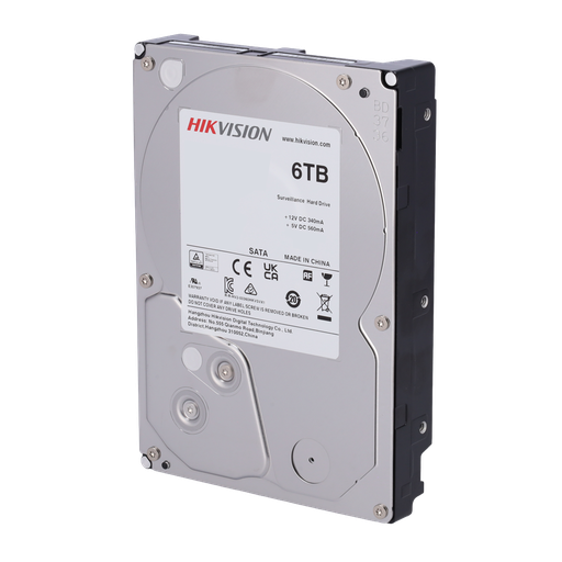 [DS60HKVS-VX1] Hikvision DS60HKVS-VX1 6TB 5400RPM 64M SATA3.0 Surveillance Harde Schijf