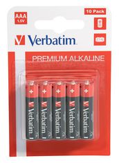 [AAA-8] Verbatim Piles alcalines AAA, 1.5V, (8 pack)