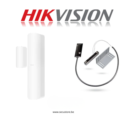 [DS-PD1-MC-RS-AXPRO] Hikvision Garagedeurbeveiligingsset - DS-PD1-MC-RS + DS-PDMC-EG2-WE radiozender - L-vormige montagebeugel
