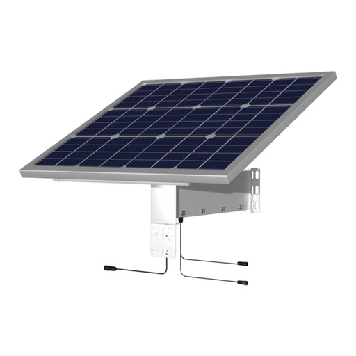 [SOL-120W] Système d'alimentation solaire de 120W avec batterie au lithium IP65