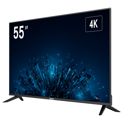 [DS-D5255U3-1V0D] Hikvision DS-D5255U3-1V0D 55" UHD Monitor with built-in decoder – Max. 36 channels / max. 32 MP