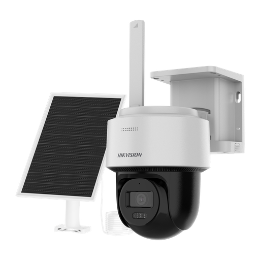 [DS-2CFSP4/4G(2.8mm)] HIKVISION DS-2CFSP4/4G(2.8mm) Caméra IP PT 4G avec alimentation autonome / solaire