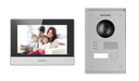 Hikvision DS-KIS703-P Kit interphone vidéo IP 2 fils 1x bouton d'appel Montage en saillie / encastré - Moniteur WIFI tactile 7 pouces